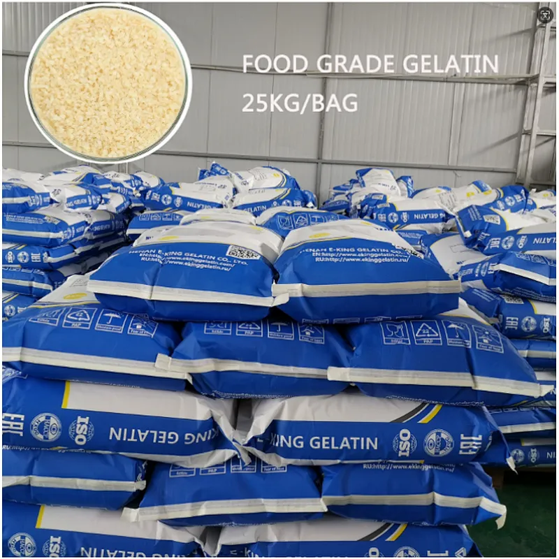 food grade gelatine beef skin for ice cream jelly pudding manufacturer halal gelatin powder 160 180 250 280 bloom